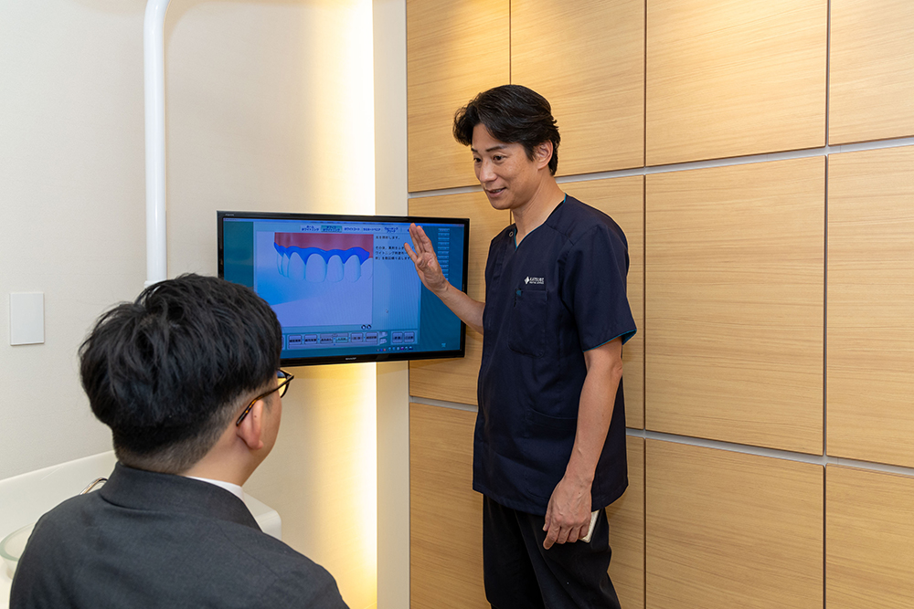 患者さまと一緒に治療を作り上げていきます